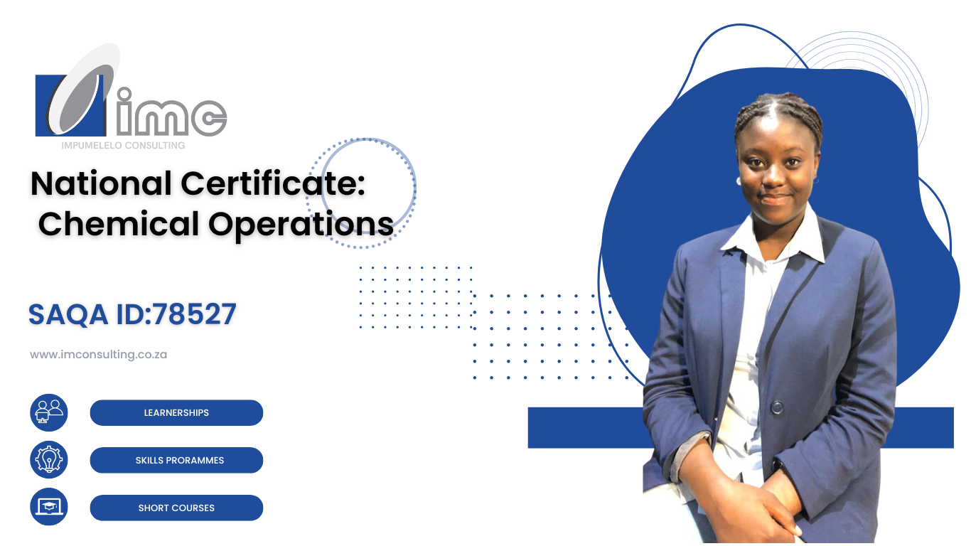 National Certificate: Chemical Operations 